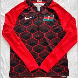 Nike Pro Elite 2022 Team Kenya Podium Track Jacket Womens Small CI8771 New